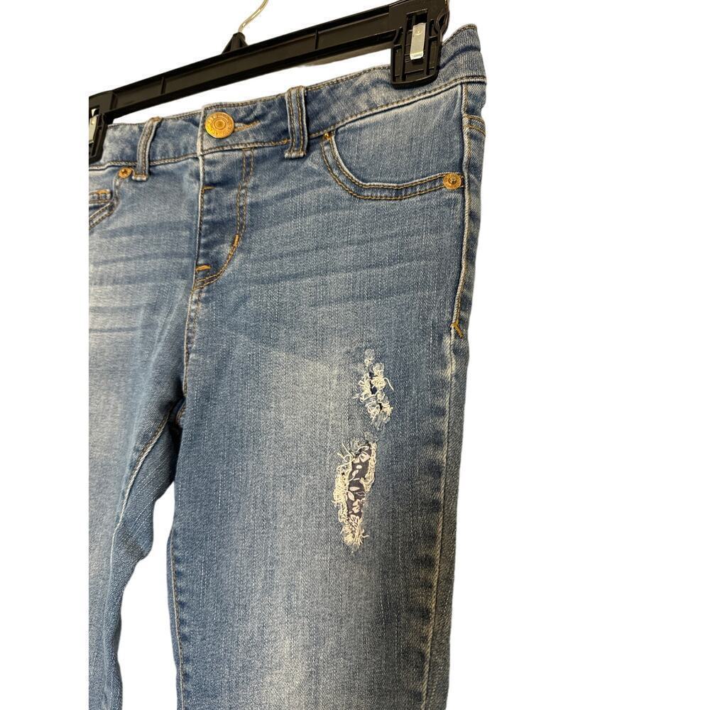 Cat & Jack Jeggings Distressed Girls Size 12 - Picture 2 of 10